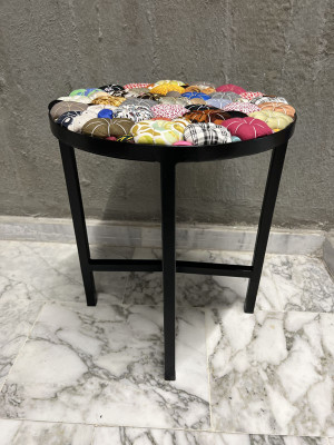 Tabouret en fer forgé