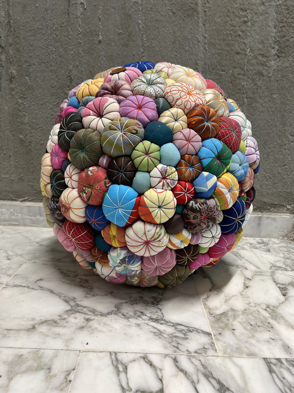 Pouf flowers