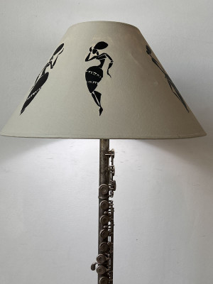 Flûte lamp