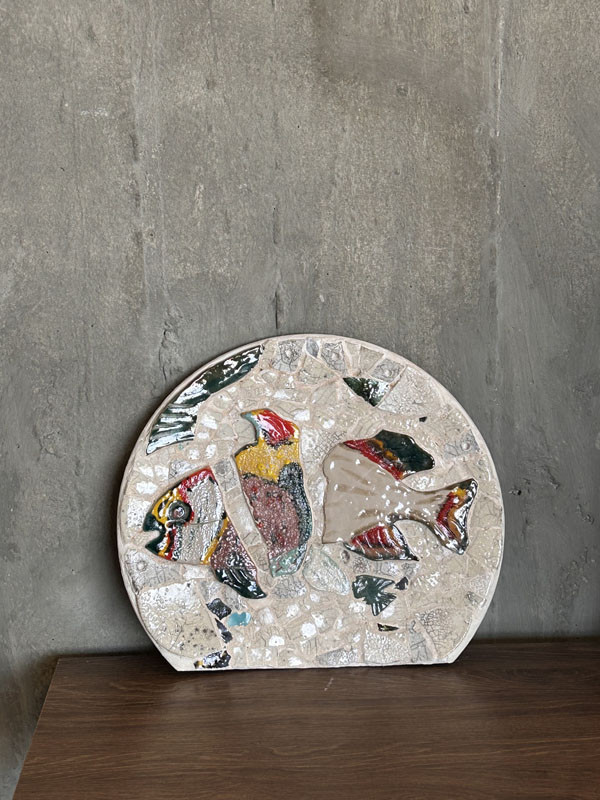 Petite table mosaïques