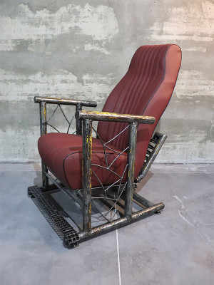 Fauteuille de bus Rouge